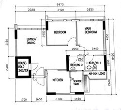 Blk 316A Waterway Cascadia (Punggol), HDB 3 Rooms #572555431
